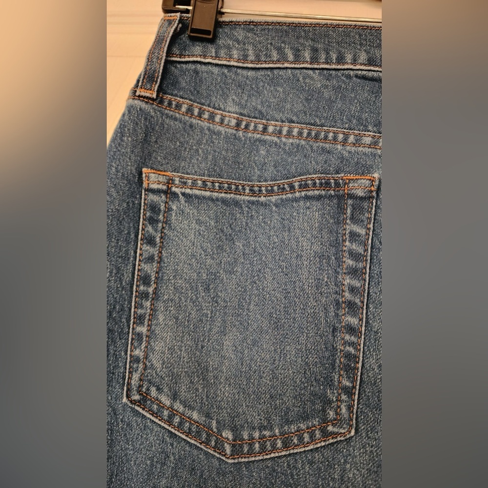 Outerknown Liberty Straight Women’s Blue S.E.A. Jeans Size 27 - Picture 12 of 15